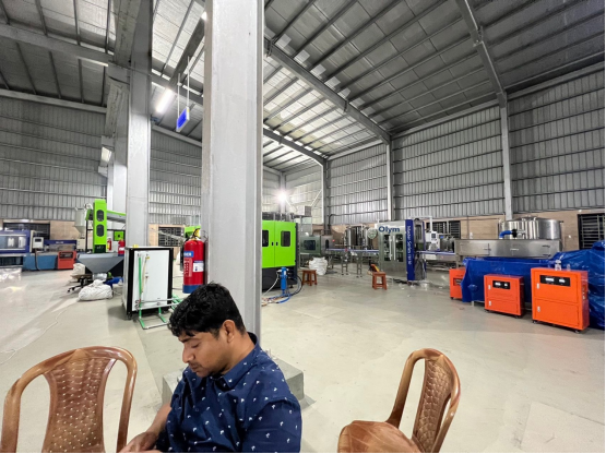 Bangladesh client factory from a to z 6000bottle per hour water plant commissioning completed start production smoothly