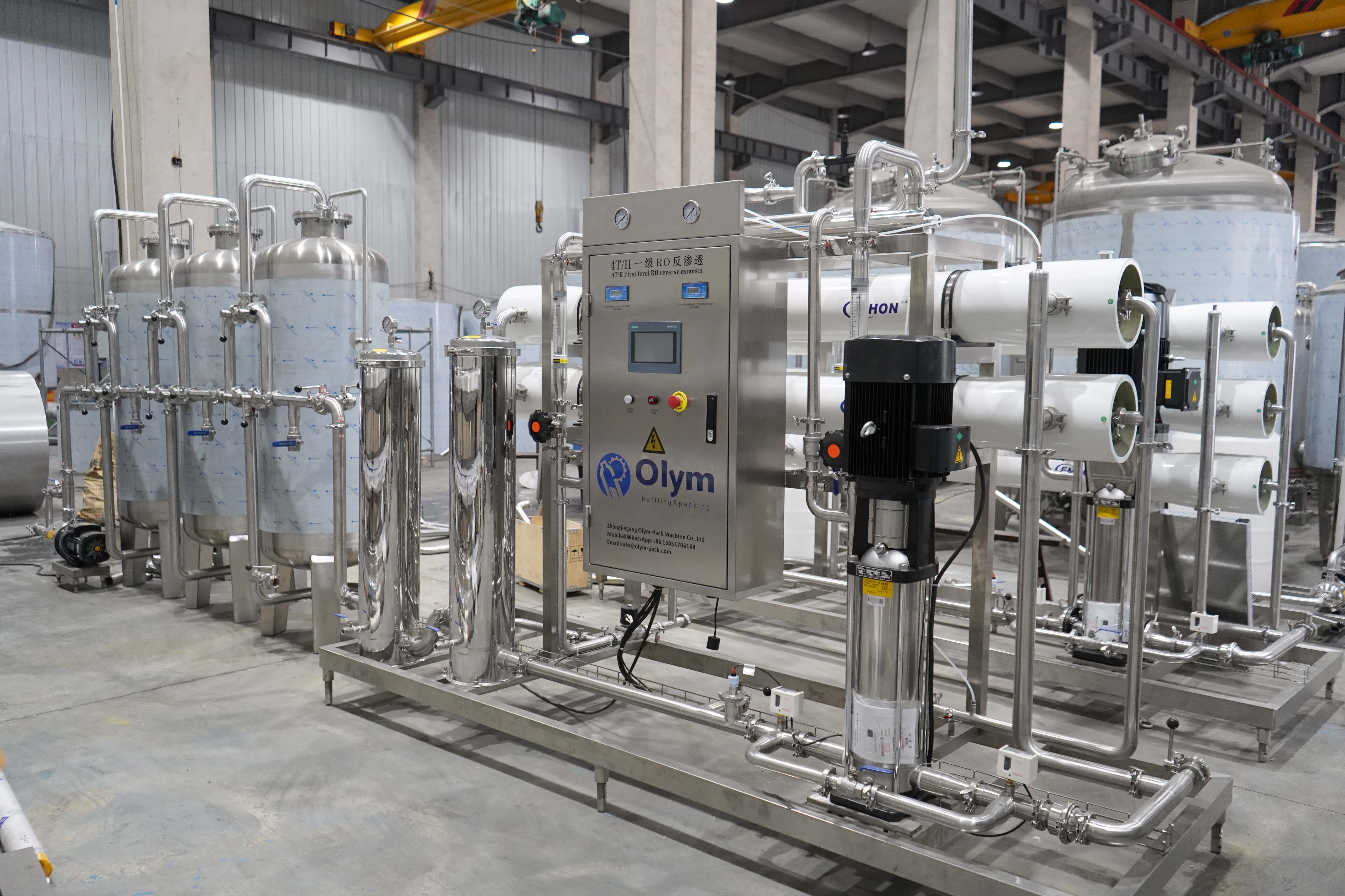 Water Treatment/Beverage Mix & Sterilization System